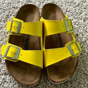 Yellow Arizona Birkenstock